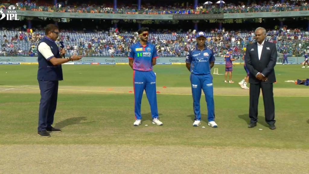 DC vs MI Toss Report: Why Hardik Pandya Is Not Playing Today and Who Has Replaced Him?